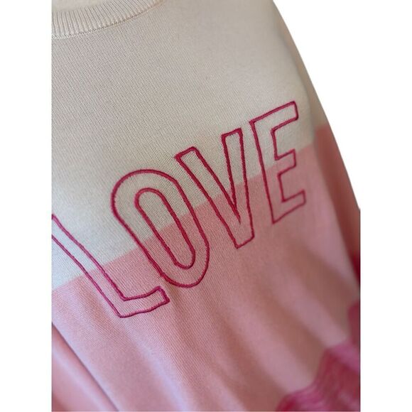 Valentines Day “LOVE” hombre style sweater - S - Picture 2 of 8